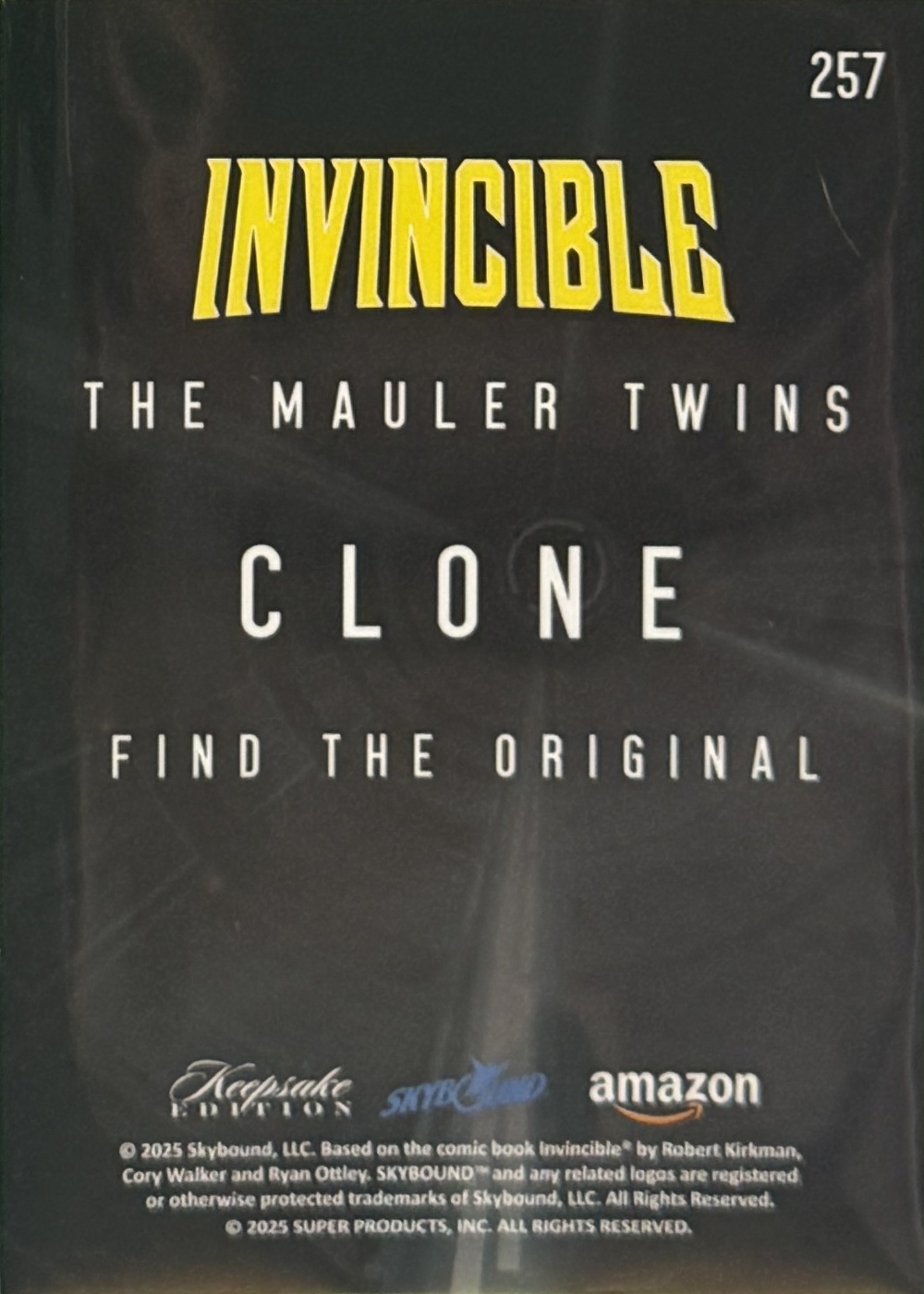 The Mauler Twins back card image