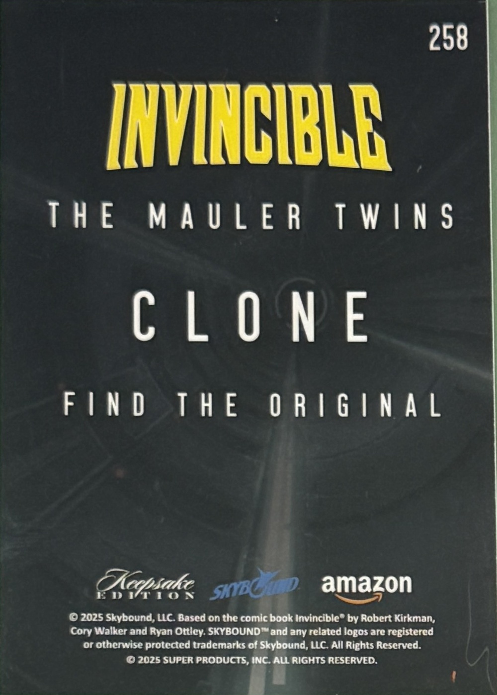 The Mauler Twins back card image