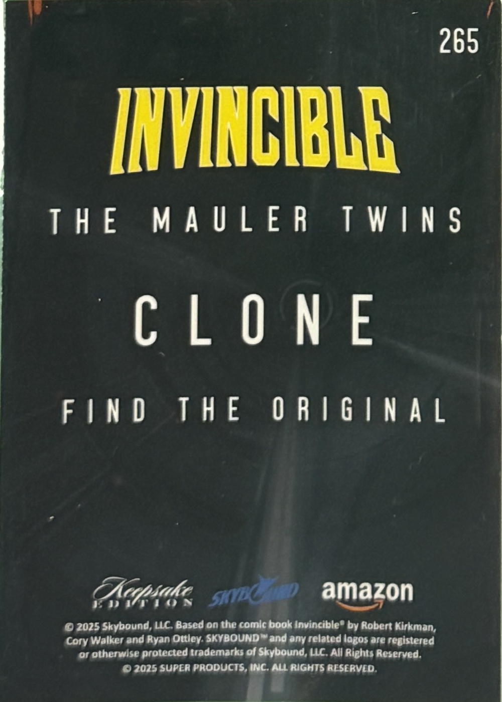 The Mauler Twins back card image