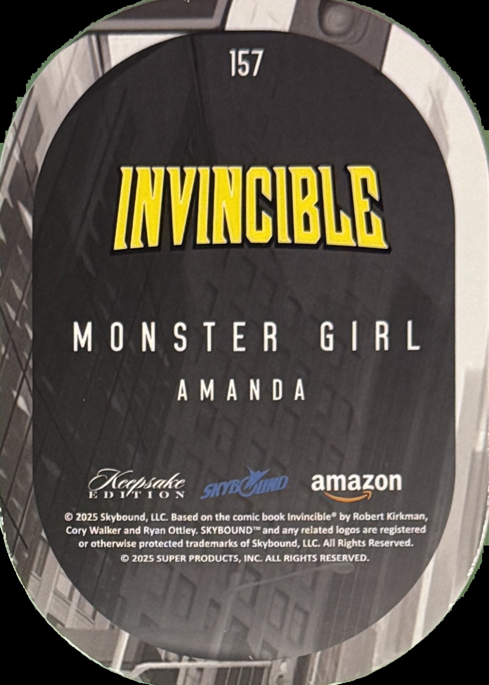Monster Girl back card image