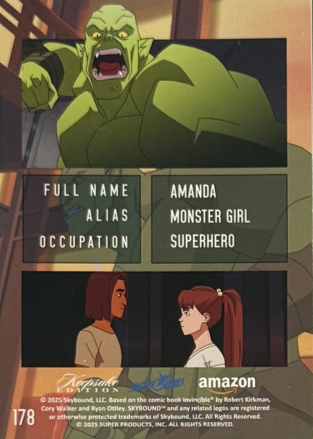 Monster Girl back card image