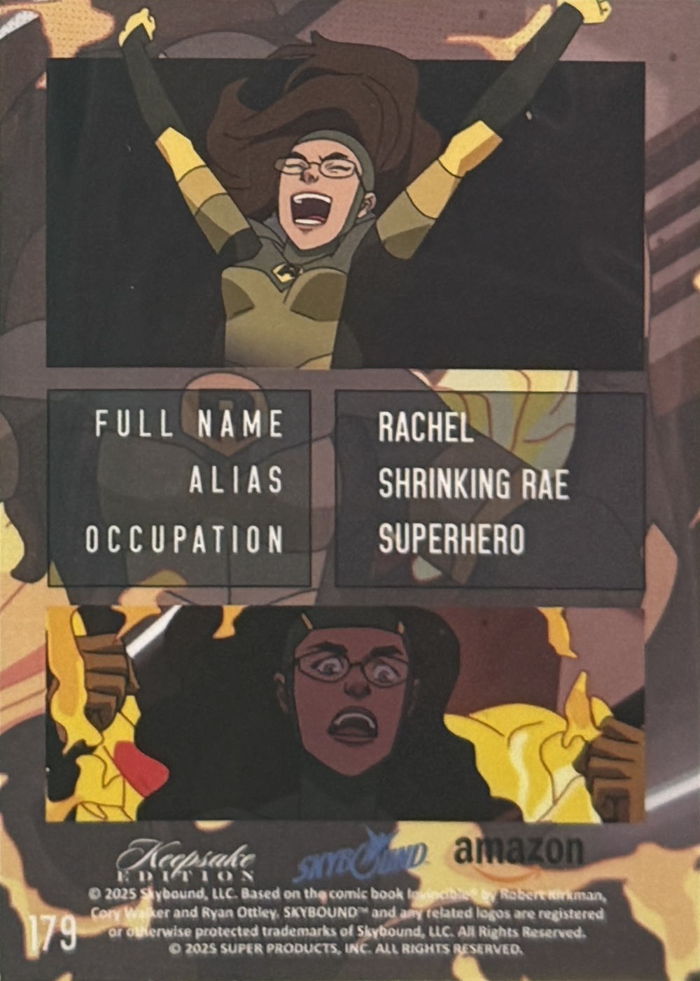 Shrinking Rae back card image