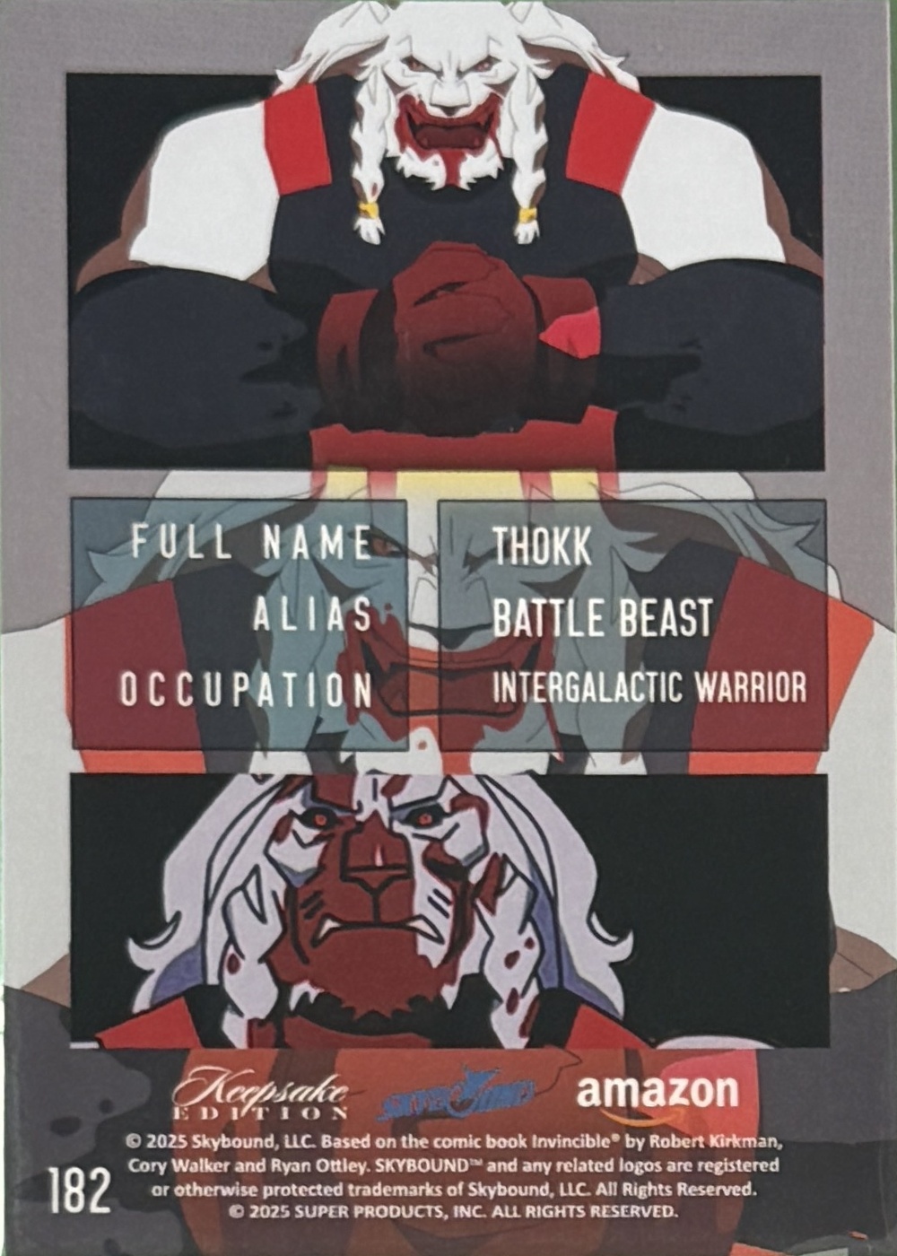 Battle Beast back card image