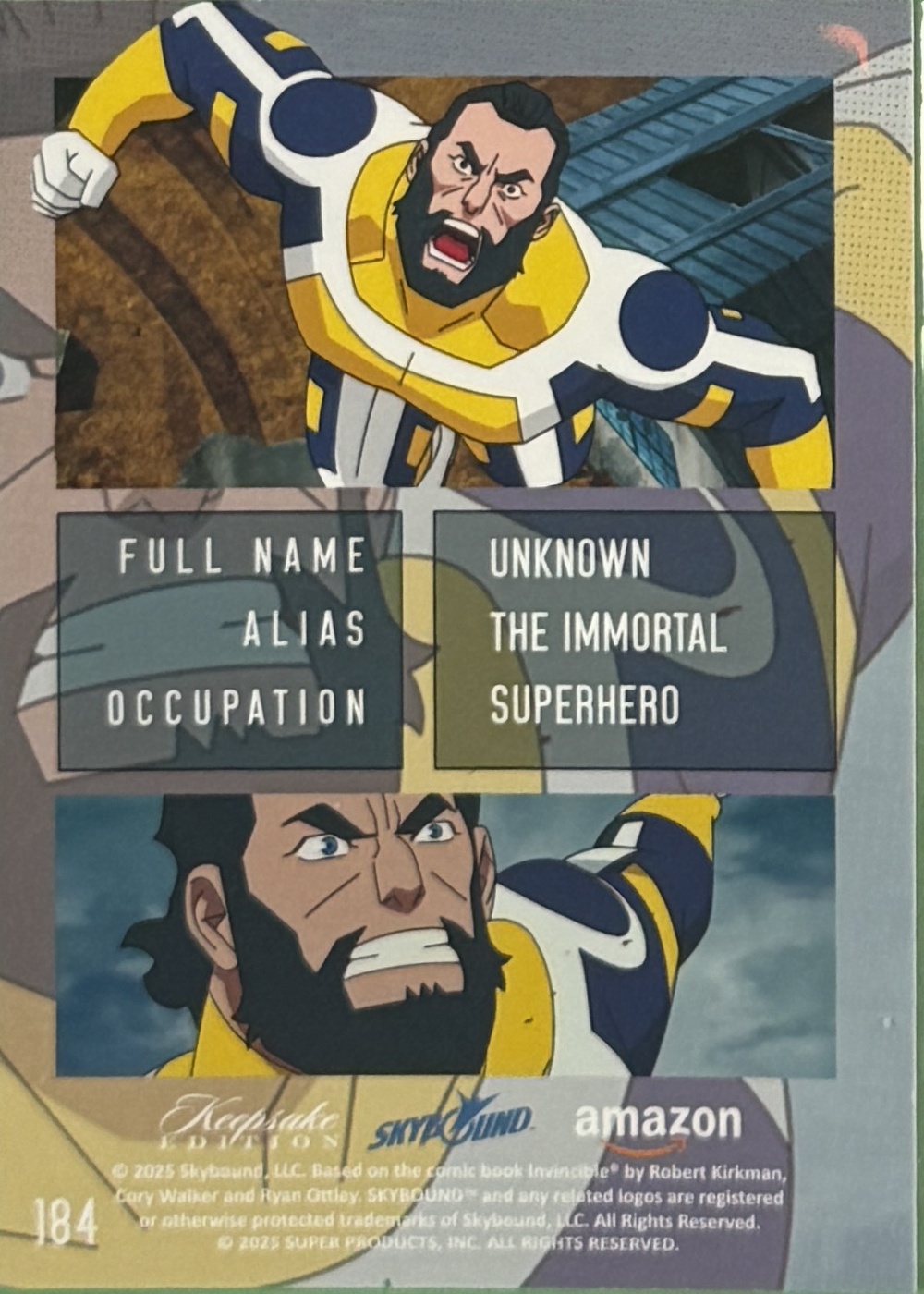 The Immortal back card image