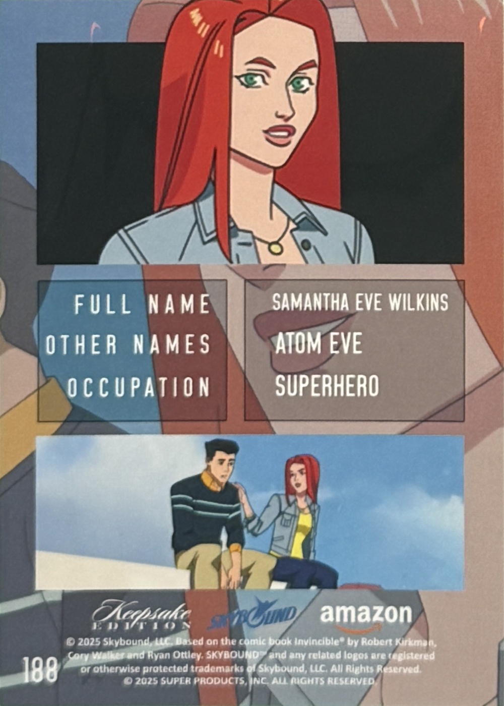 Samantha Eve Wilkins back card image