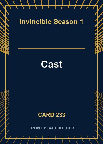 Cast front card image