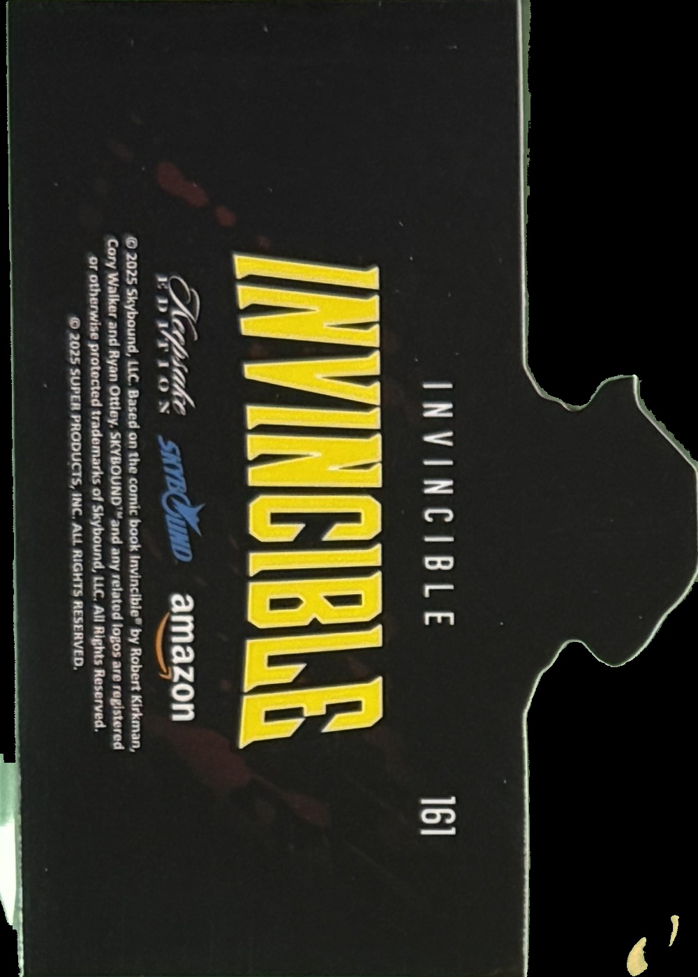 Invincible back card image
