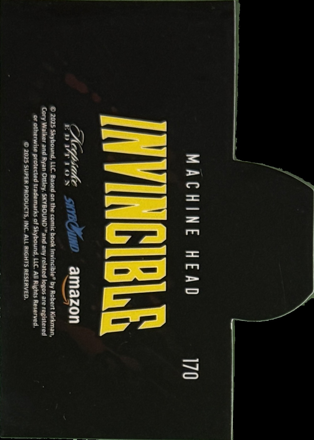 Machine Head back card image
