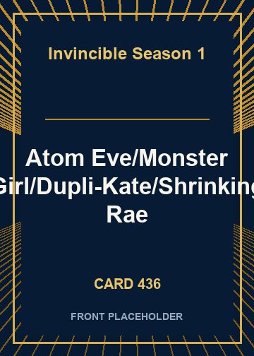 Atom Eve/Monster Girl/Dupli-Kate/Shrinking Rae card thumbnail