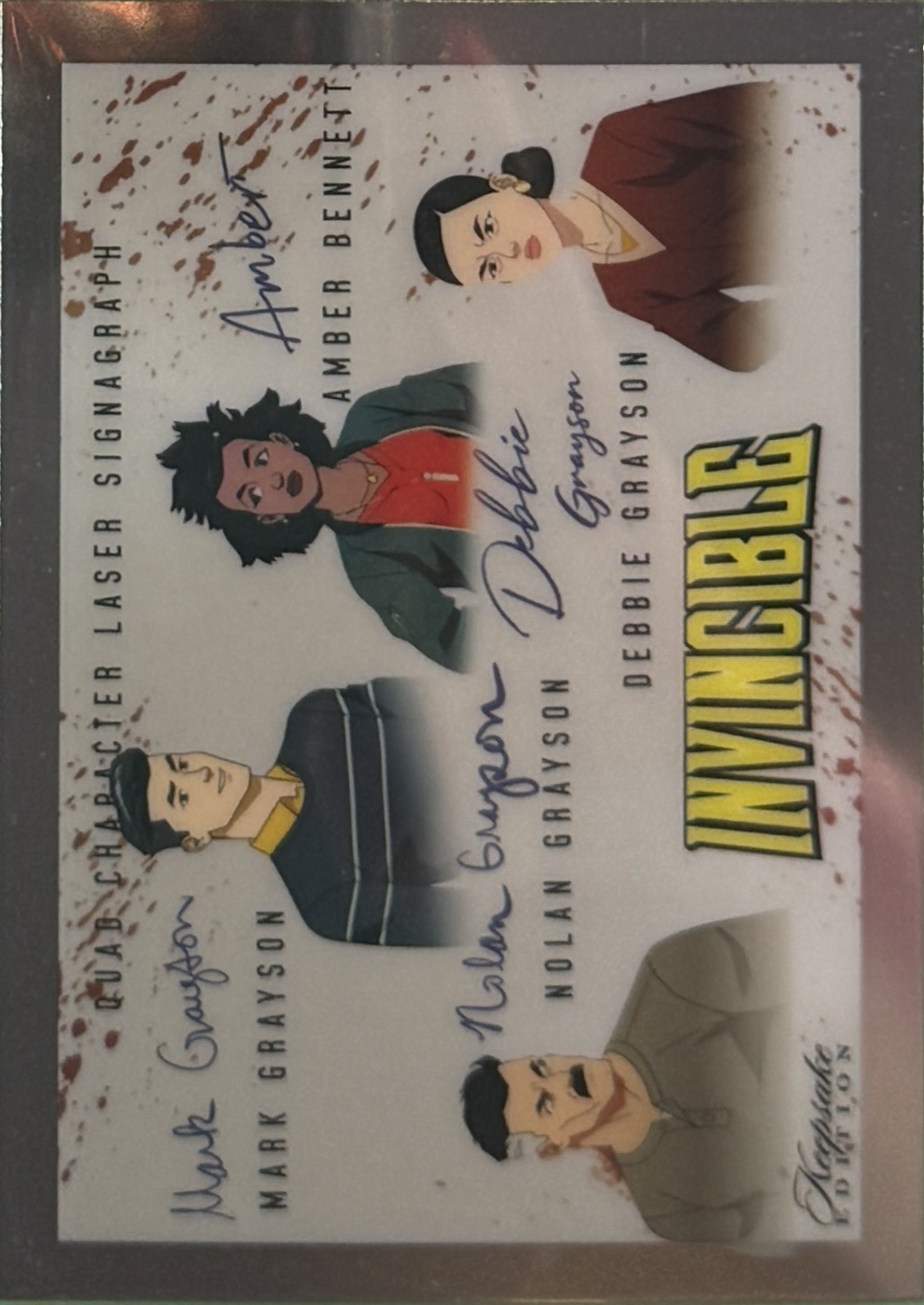 Mark Grayson/Debbie Grayson/Nolan Grayson/Amber Bennett front card image