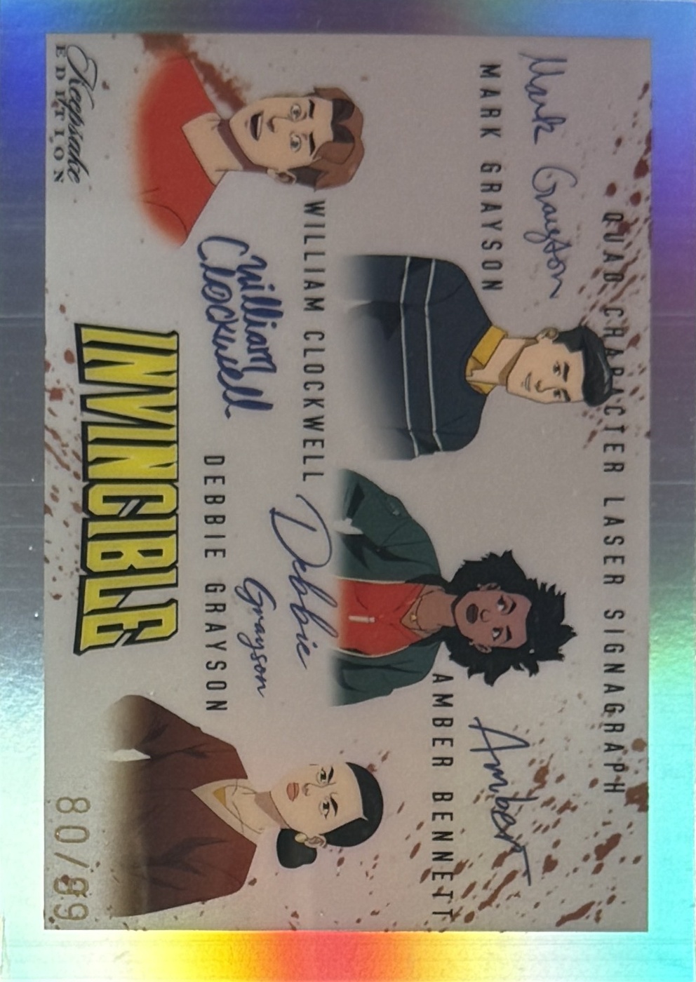 Mark Grayson/Amber Bennett/William Clockwell/Debbie Grayson card thumbnail