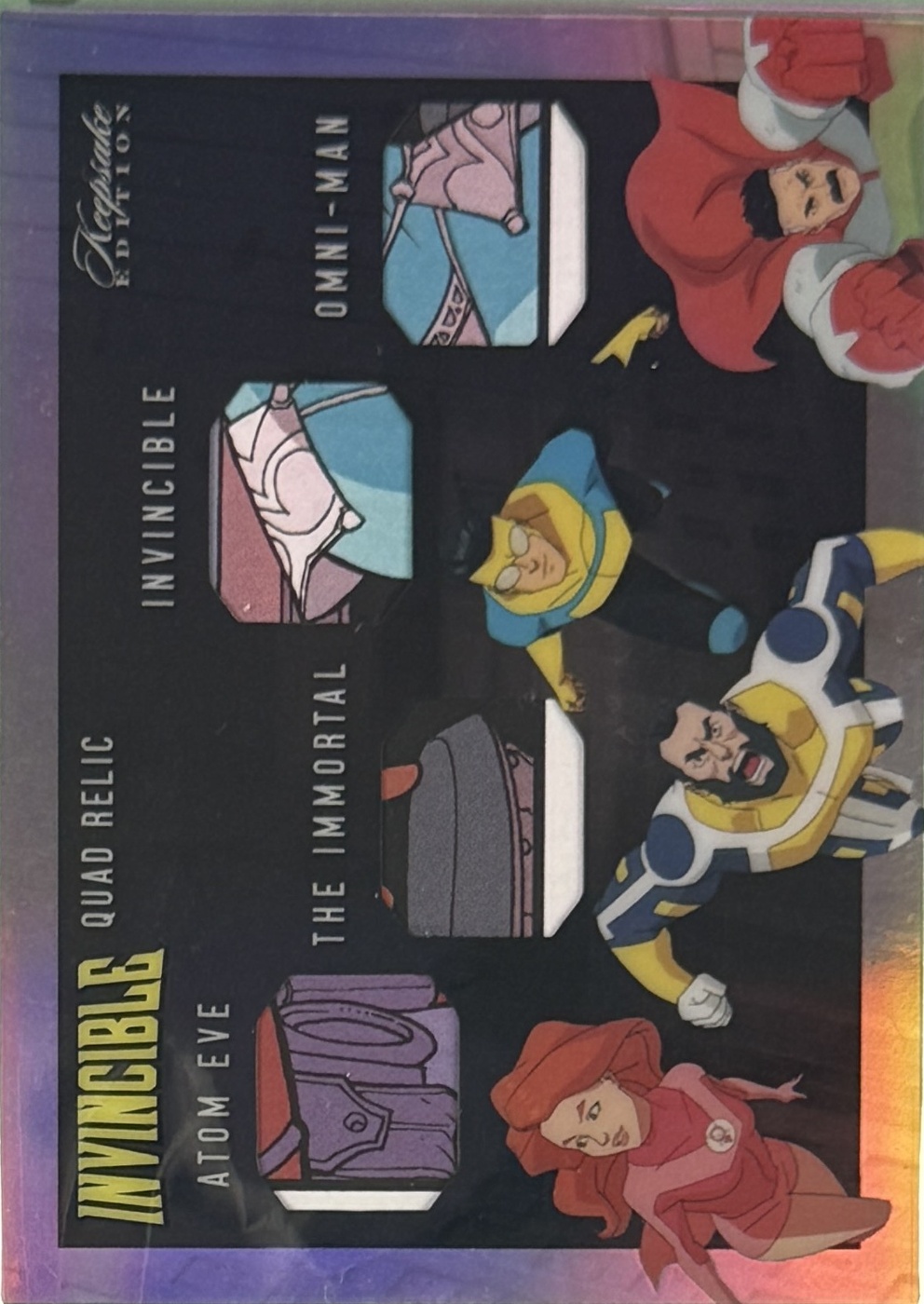 Atom Eve/The Immortal/Invincible/Omni-Man card thumbnail