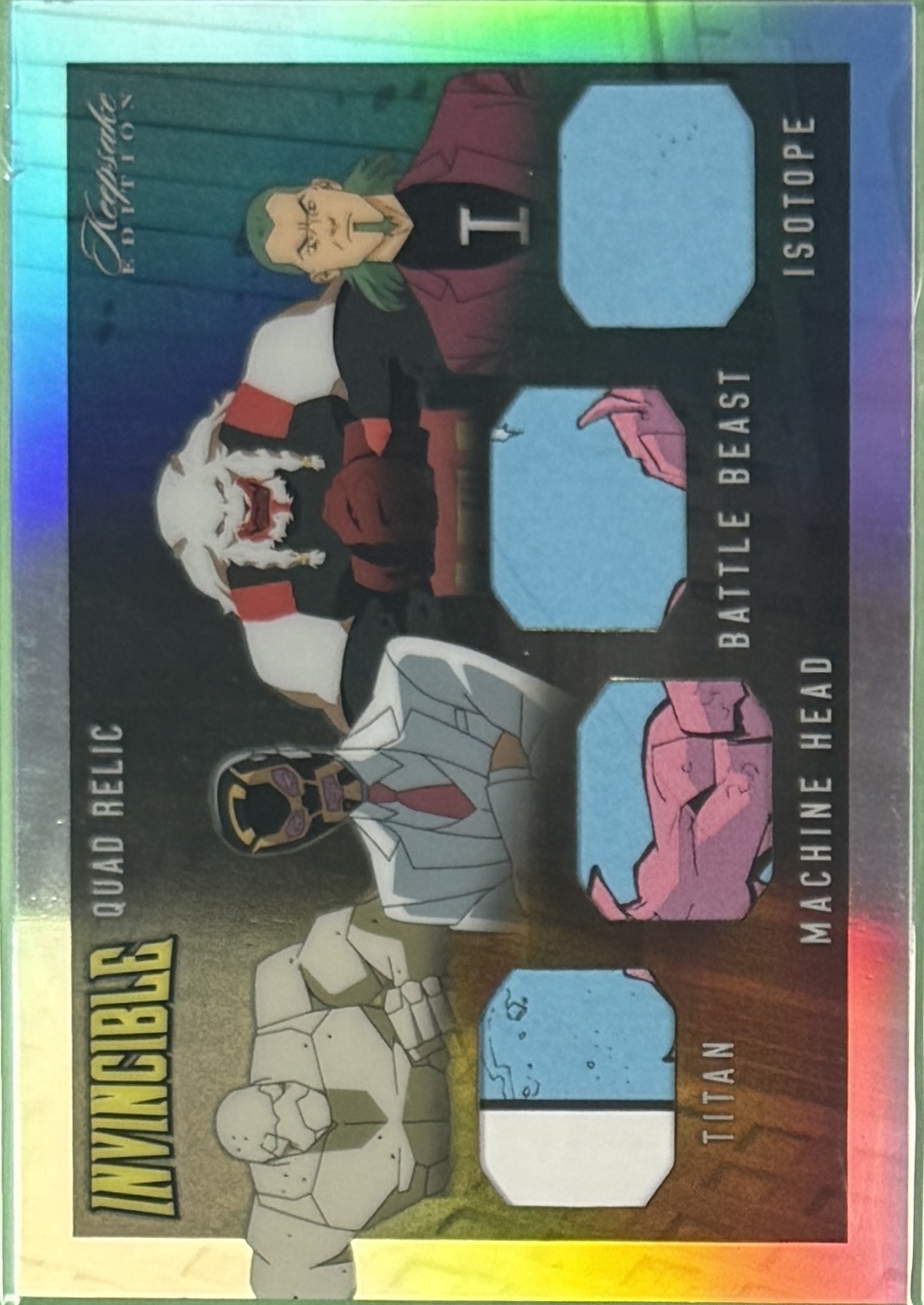 Titan/Battle Beast/Isotope/Machine Head front card image