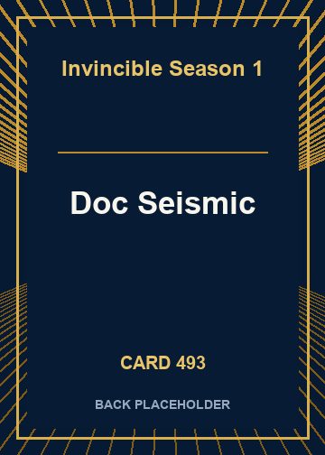 Doc Seismic back card image