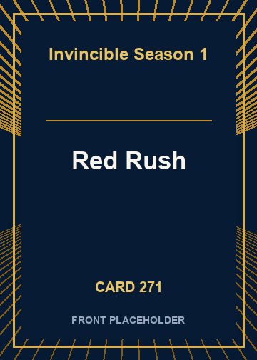 Red Rush front card image