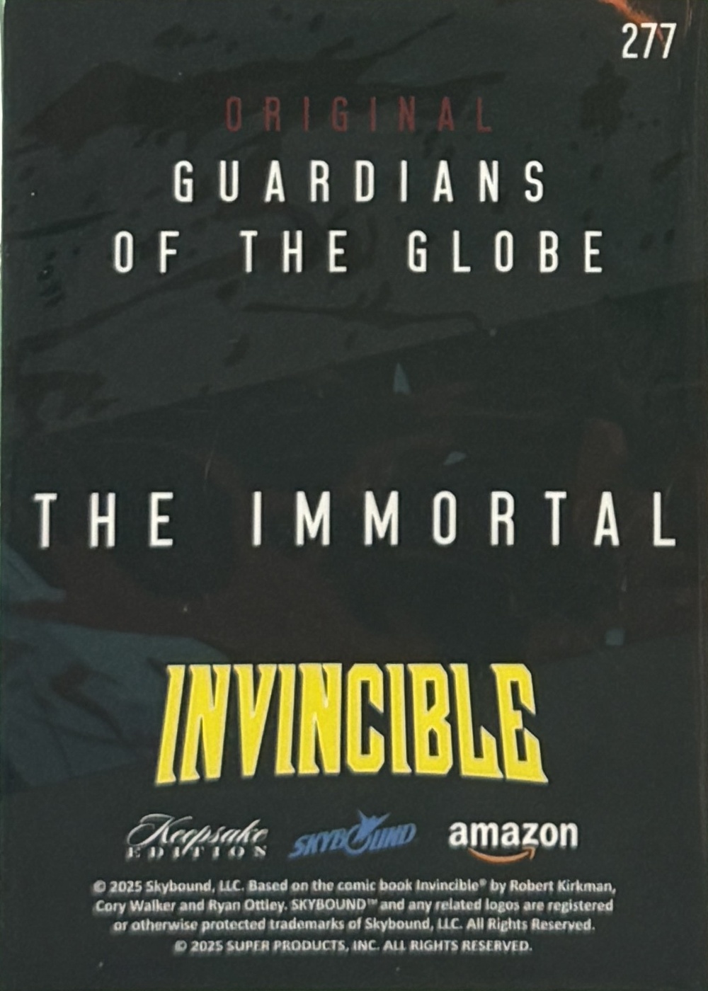 The Immortal back card image