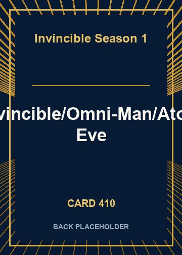 Invincible/Omni-Man/Atom Eve back card image