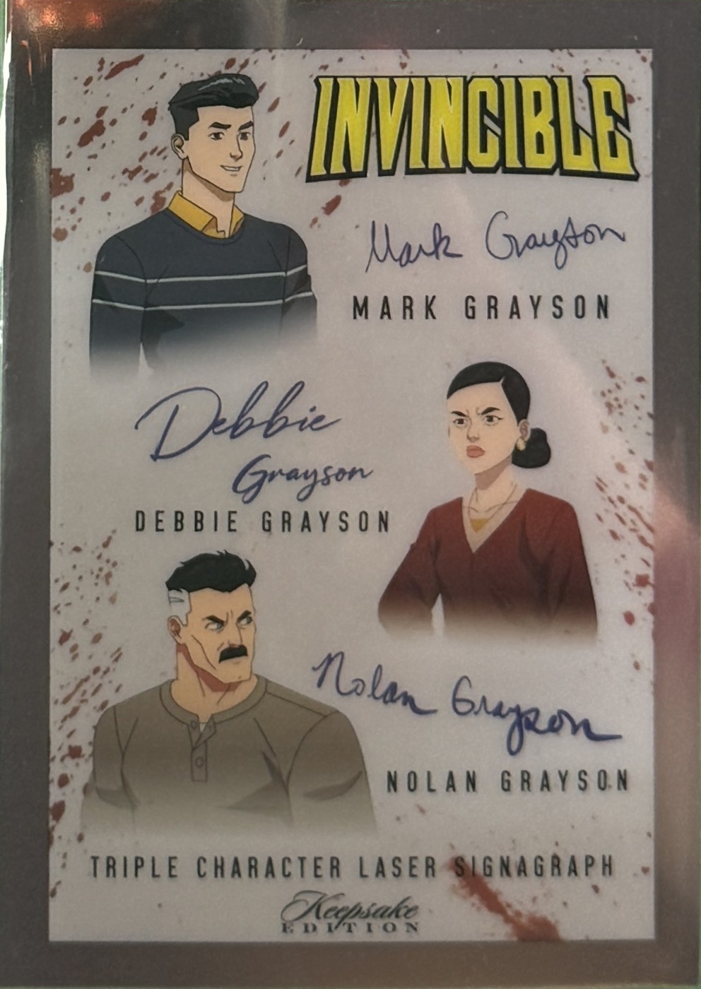 Mark Grayson/Debbie Grayson/Nolan Grayson card thumbnail