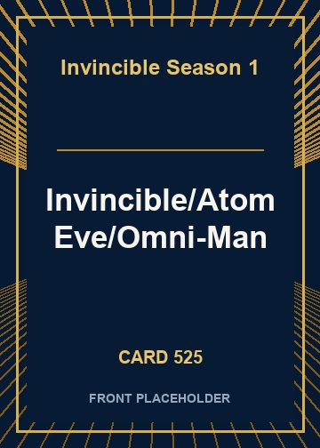 Invincible/Atom Eve/Omni-Man card thumbnail