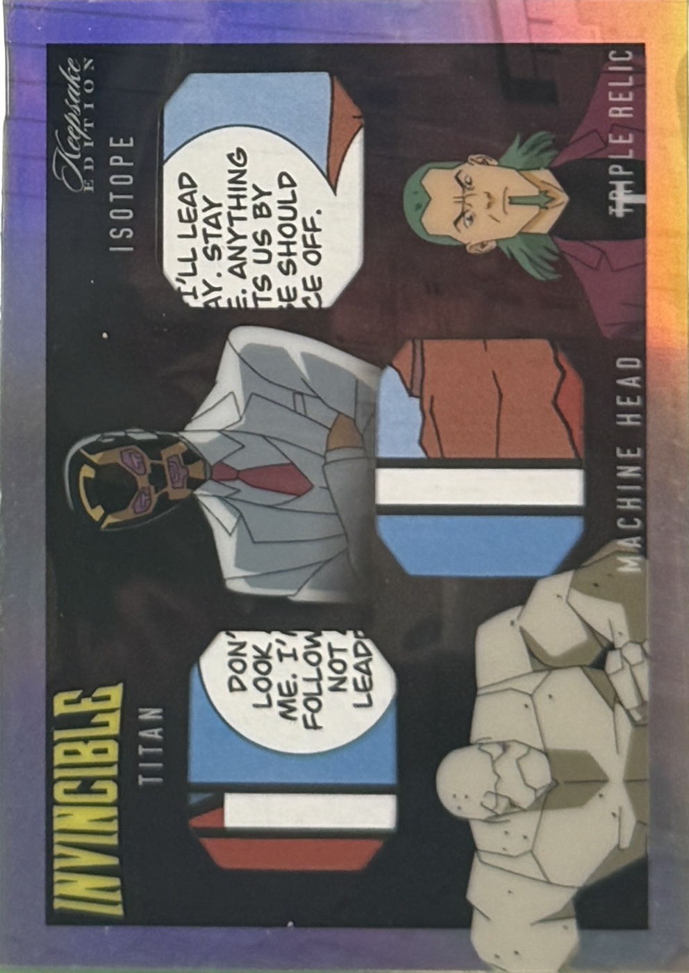 Machine Head/Isotope/Titan front card image