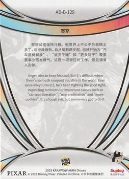 Anger back card image