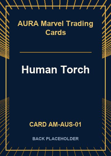 Human Torch back card image