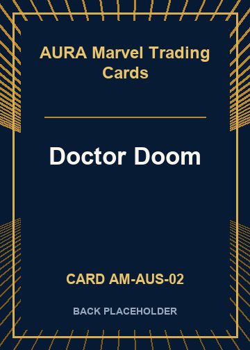 Doctor Doom back card image