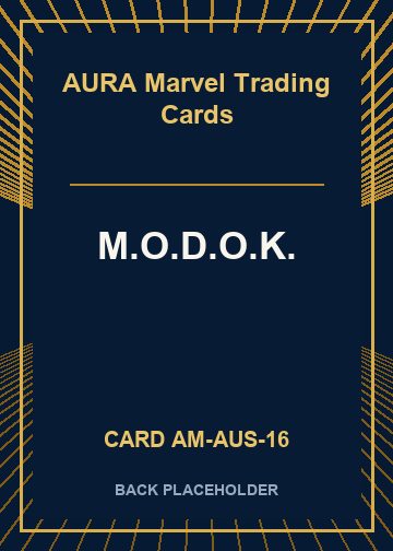 M.O.D.O.K. back card image