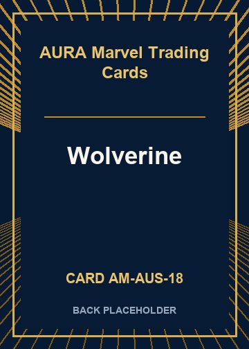 Wolverine back card image