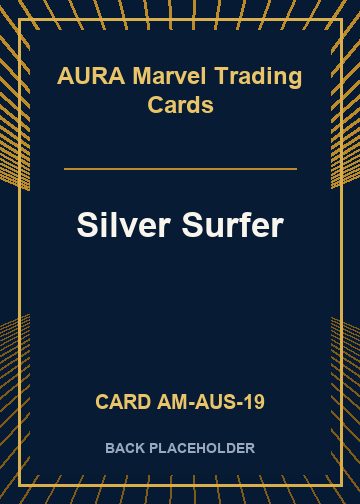 Silver Surfer back card image