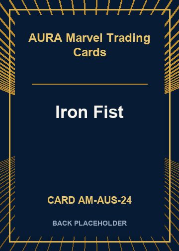Iron Fist back card image