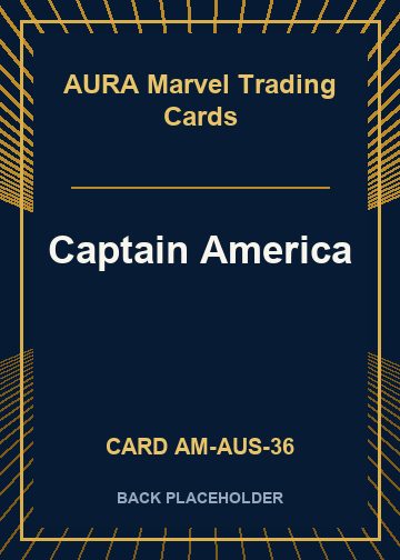Captain America back card image