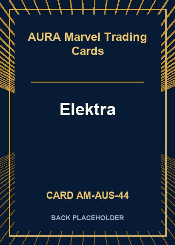 Elektra back card image