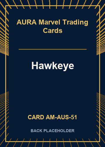 Hawkeye back card image