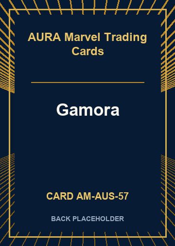 Gamora back card image