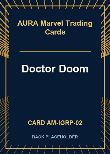 Doctor Doom back card image