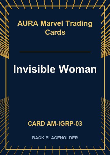 Invisible Woman back card image