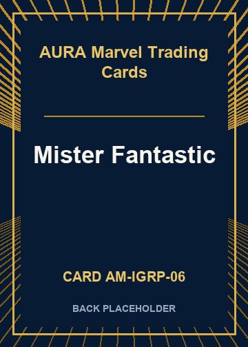 Mister Fantastic back card image