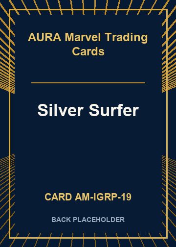 Silver Surfer back card image