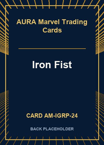 Iron Fist back card image