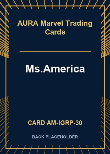 Ms.America back card image