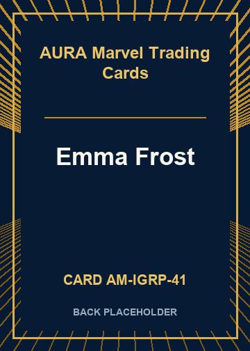 Emma Frost back card image
