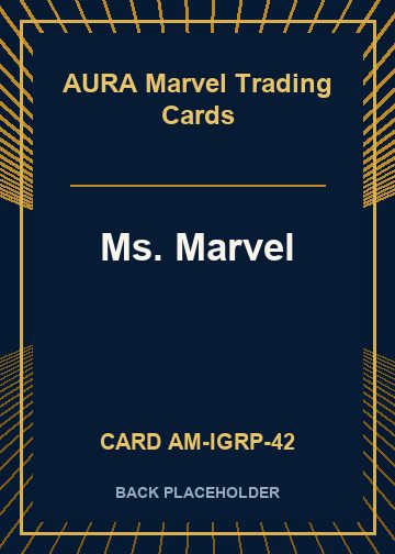 Ms. Marvel back card image