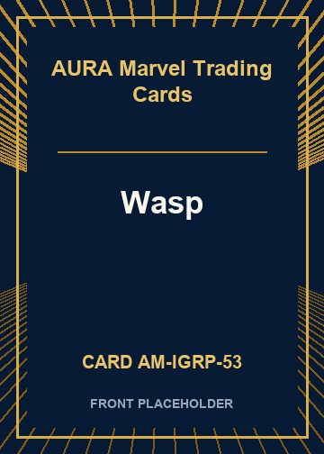 Wasp front card image
