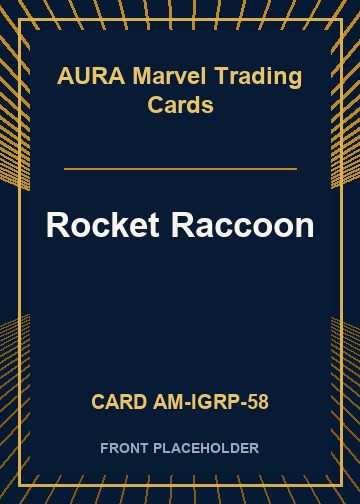 Rocket Raccoon front card image