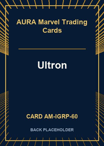 Ultron back card image