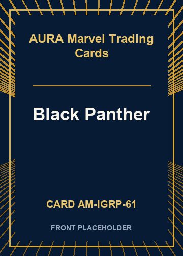 Black Panther front card image