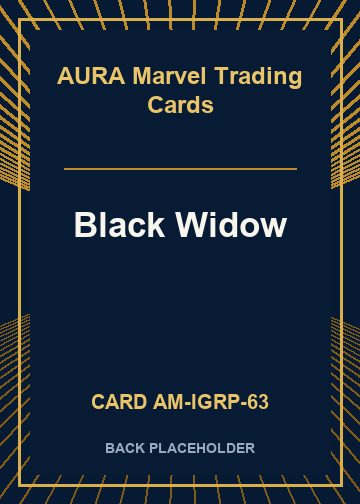 Black Widow back card image