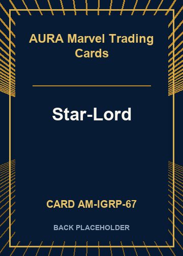Star-Lord back card image