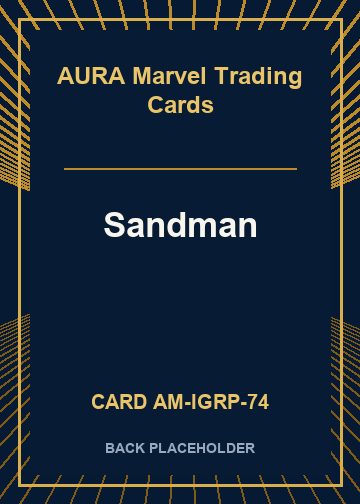 Sandman back card image